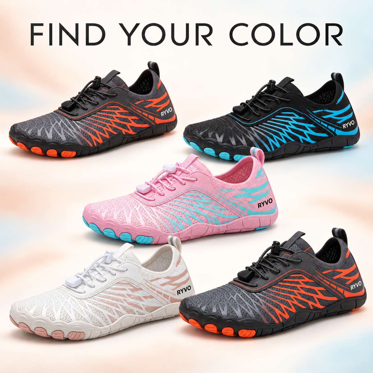 RYVO™ Grounding Barefoot Shoes