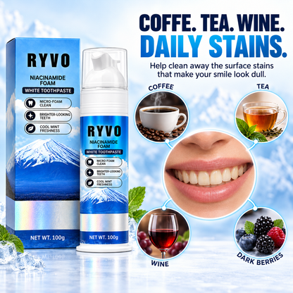 RYVO™ Niacinamide Foaming Toothpaste