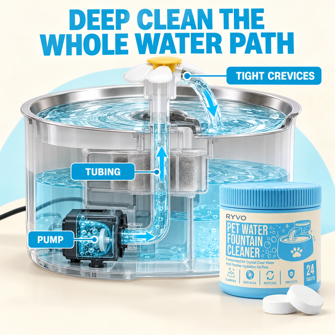 RYVO™ Pet Fountain Deep-Clean Tablets