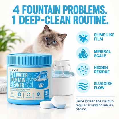 RYVO™ Pet Fountain Deep-Clean Tablets