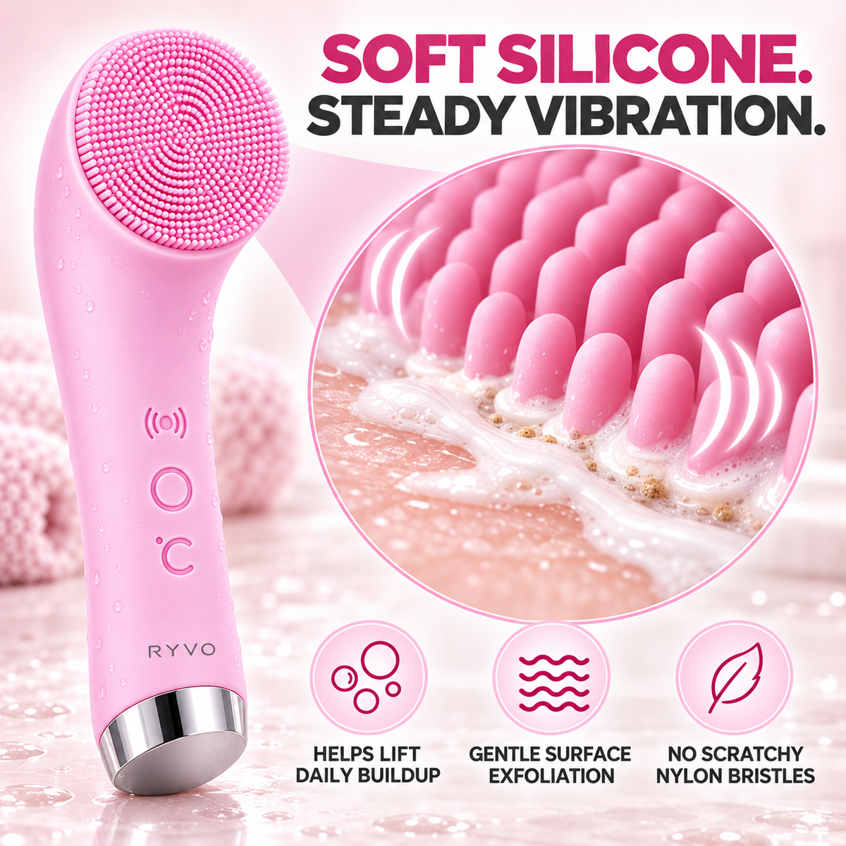 RYVO™ Sonic Facial Cleansing Brush