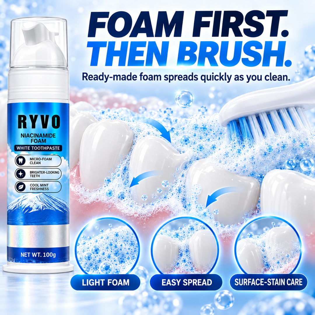 RYVO™ Niacinamide Foaming Toothpaste