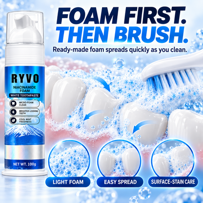 RYVO™ Niacinamide Foaming Toothpaste