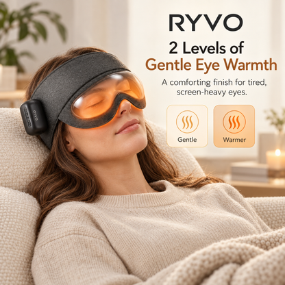 RYVO™ Cordless Heated Air Compression Head Spa Massager