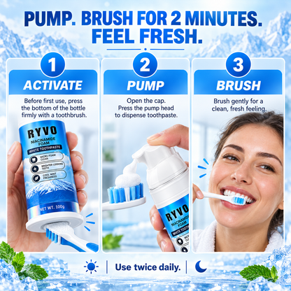 RYVO™ Niacinamide Foaming Toothpaste