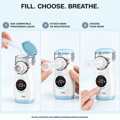 RYVO™ Portable Cordless Nebulizer