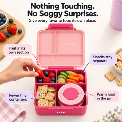 RYVO™ Insulated Bento Lunch Box