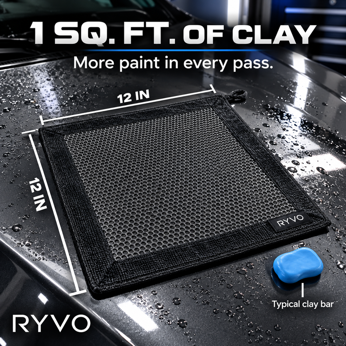 RYVO™ Detailing Clay Towel