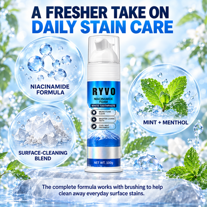 RYVO™ Niacinamide Foaming Toothpaste