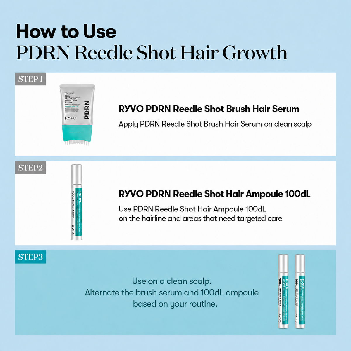 PDRN Reedle Shot Scalp Care Set