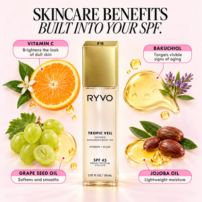 RYVO™ SPF 45 Invisible Sunscreen Body Oil