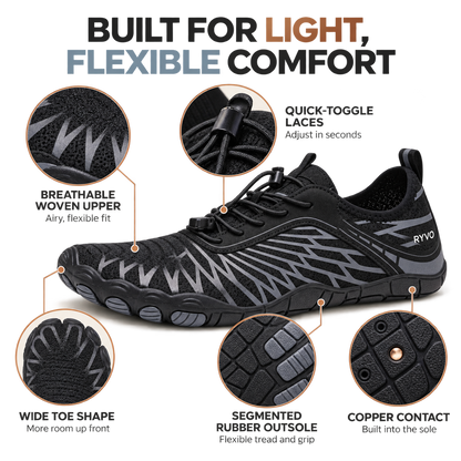 RYVO™ Grounding Barefoot Shoes