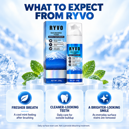 RYVO™ Niacinamide Foaming Toothpaste