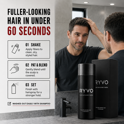 RYVO INSTANT Hair Thickening Fibers