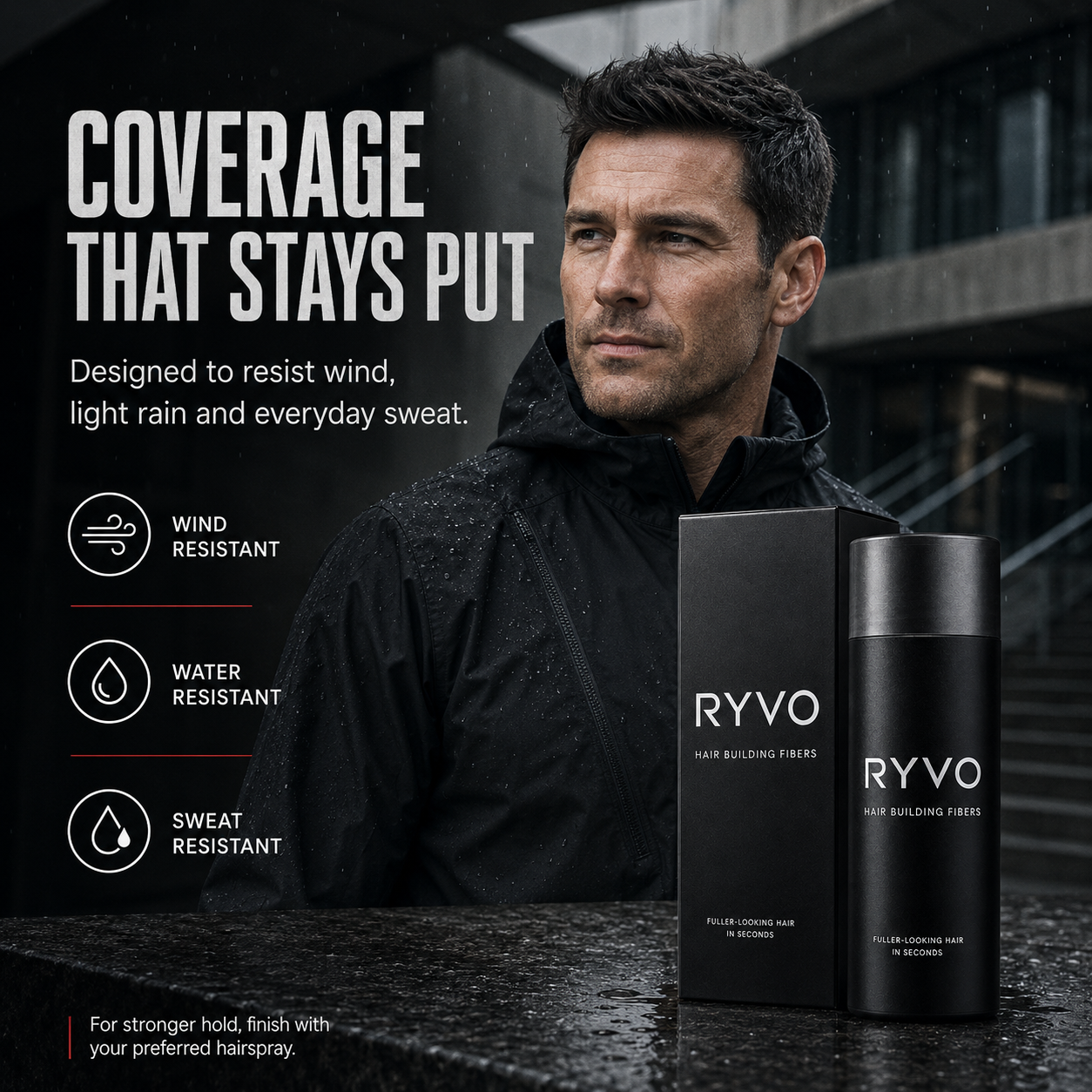 RYVO INSTANT Hair Thickening Fibers